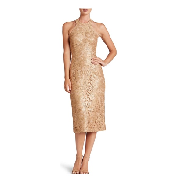 DRESS THE POPULATION SEQUIN DRESS - Picture 8 of 8